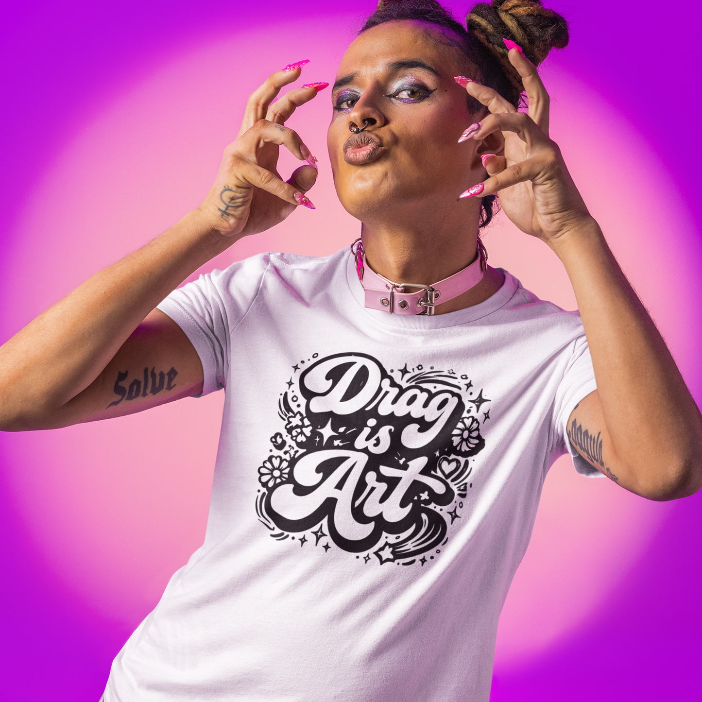 Drag Is Art Pride Beyond Color Tee - Celebrate LGBTQ Identity with Style - Pride Majic