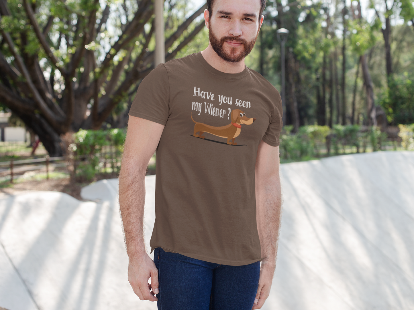 Have You Seen My Wiener?" Graphic Tee – Playful, Cute & Full of Pride
