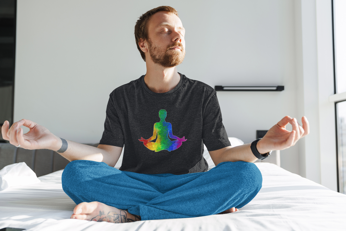 Lotus Pride Tee – Wellness Meets Love in Full Color