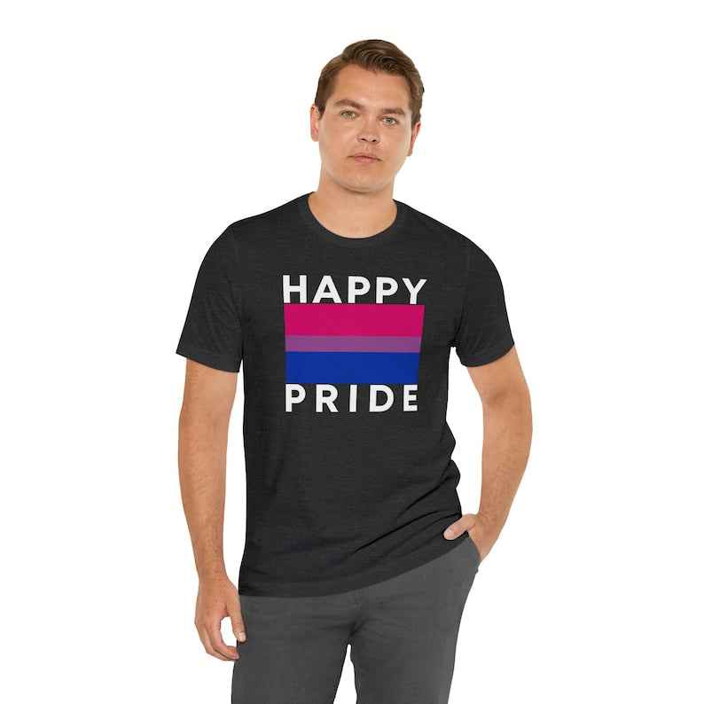 Bisexual Flag Happy Pride - Embrace Love and Celebrate Diversity - Pride Majic