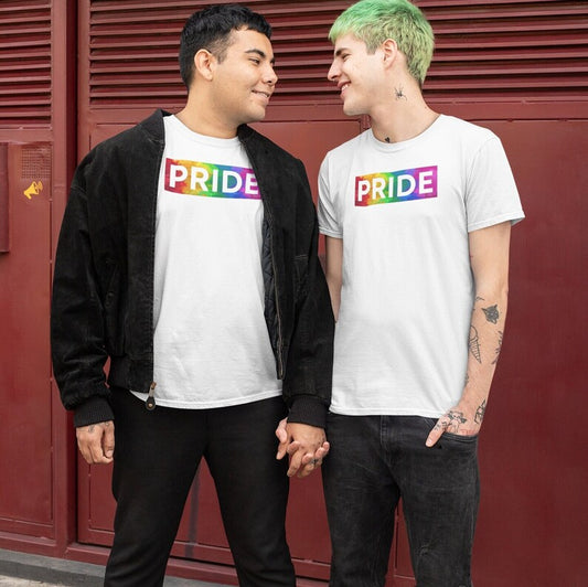 Rainbow Block Pride Tee – Bold, Bright, Unapologetic