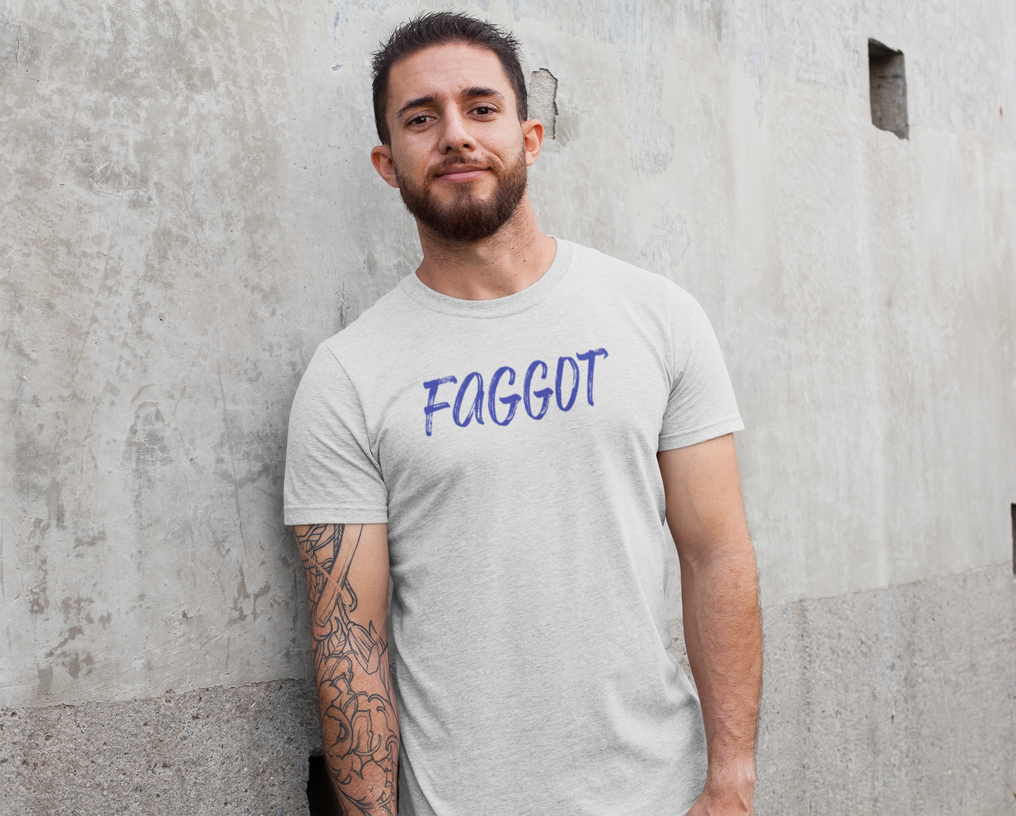 Faggot Pink Tee - Reclaimed & Proud - Pride Majic