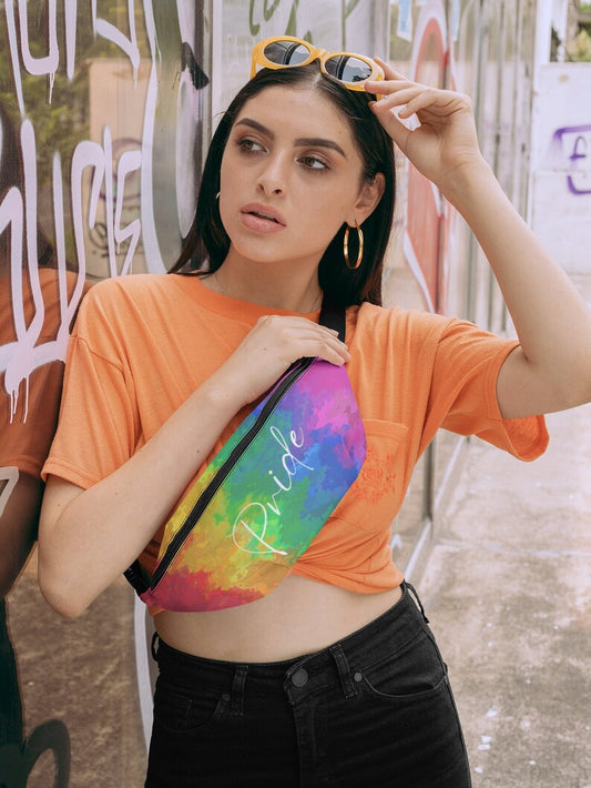 Rainbow Pride Fanny Pack – Belt Bag, Bum Bag, Waist Pack