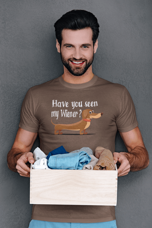 Have You Seen My Wiener?" Graphic Tee – Playful, Cute & Full of Pride