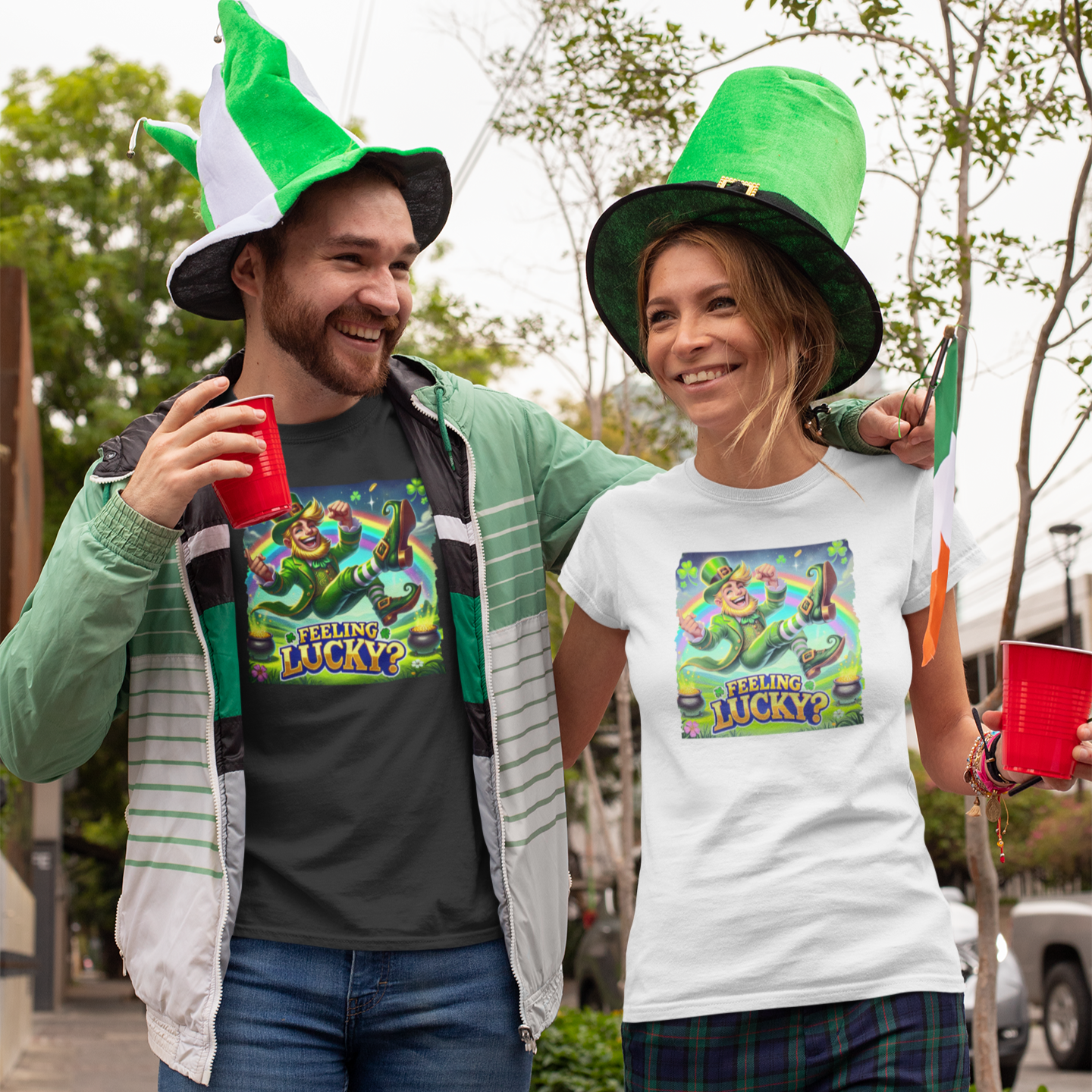 Leprechaun Feeling Lucky? St. Patrick’s Day Pride Tee