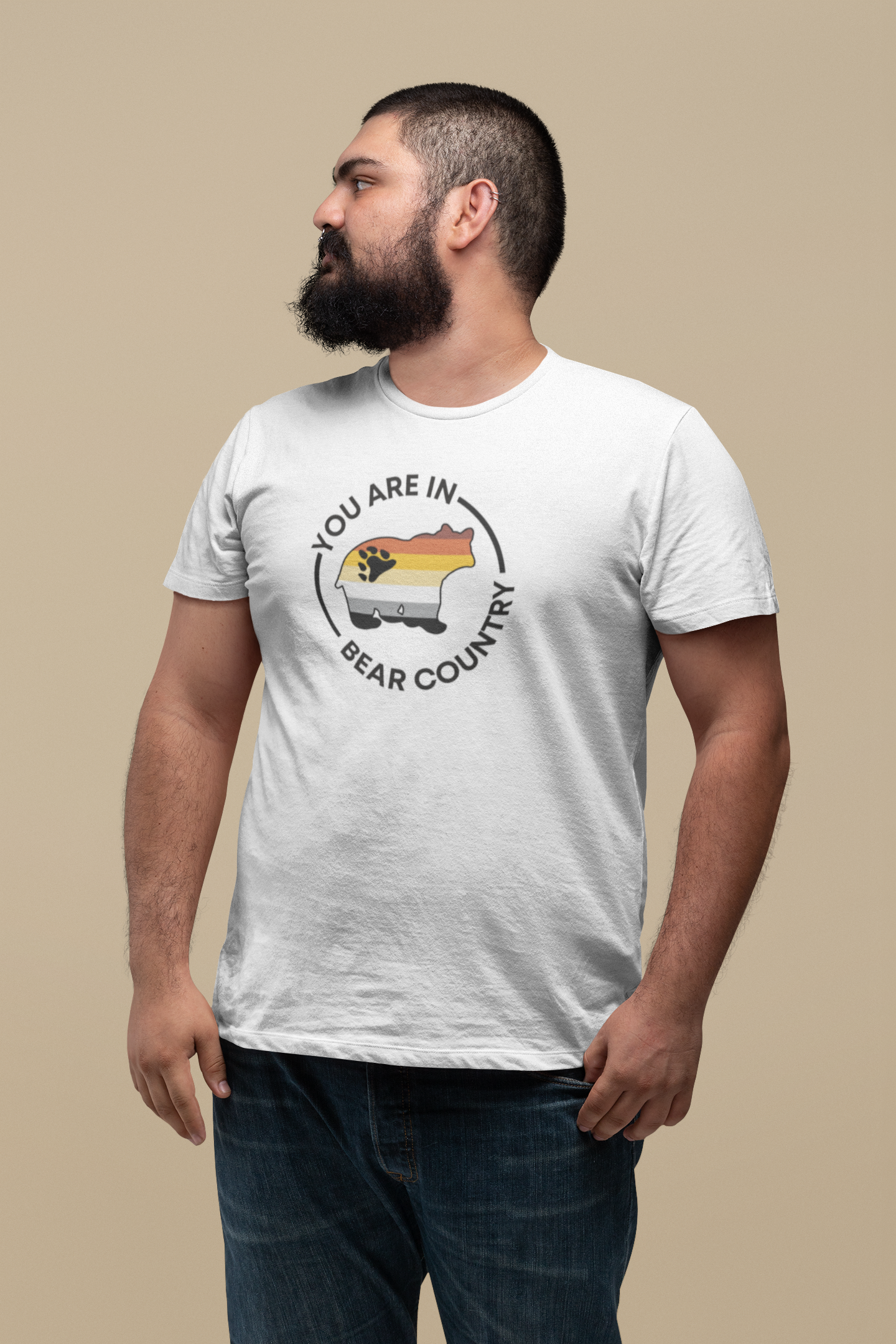 You Are in Bear Country Shirt – Bold, Furry, and Full of Pride PrideMajic Exclusive - Pride Majic