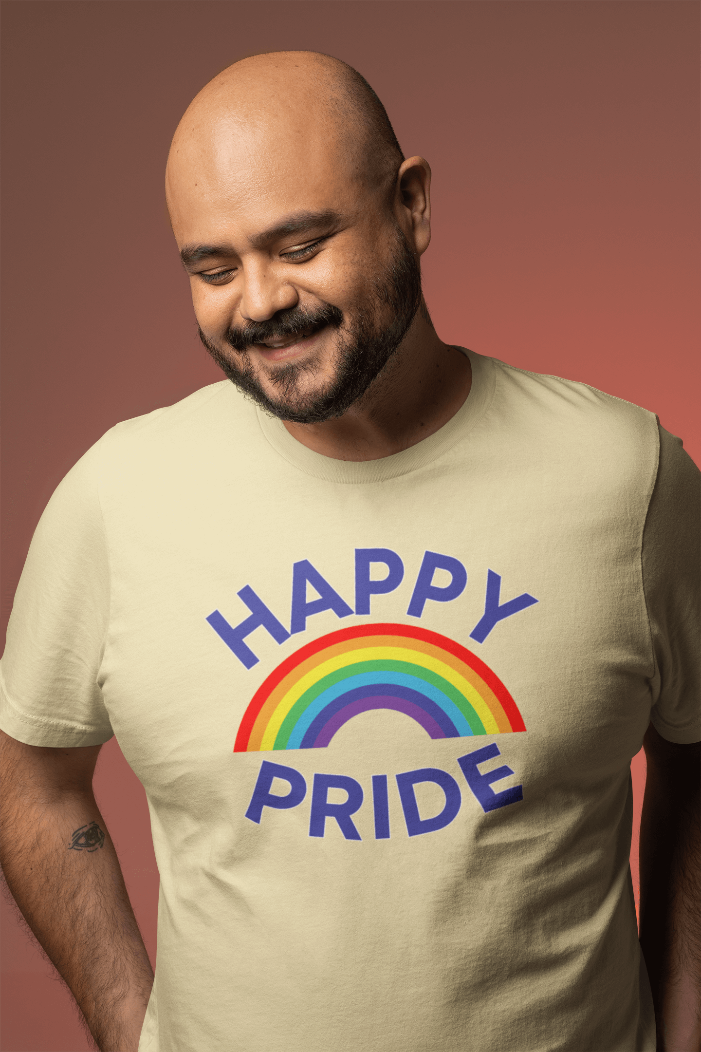 Happy Pride Rainbow Tee – by PrideMajic.com 🌈