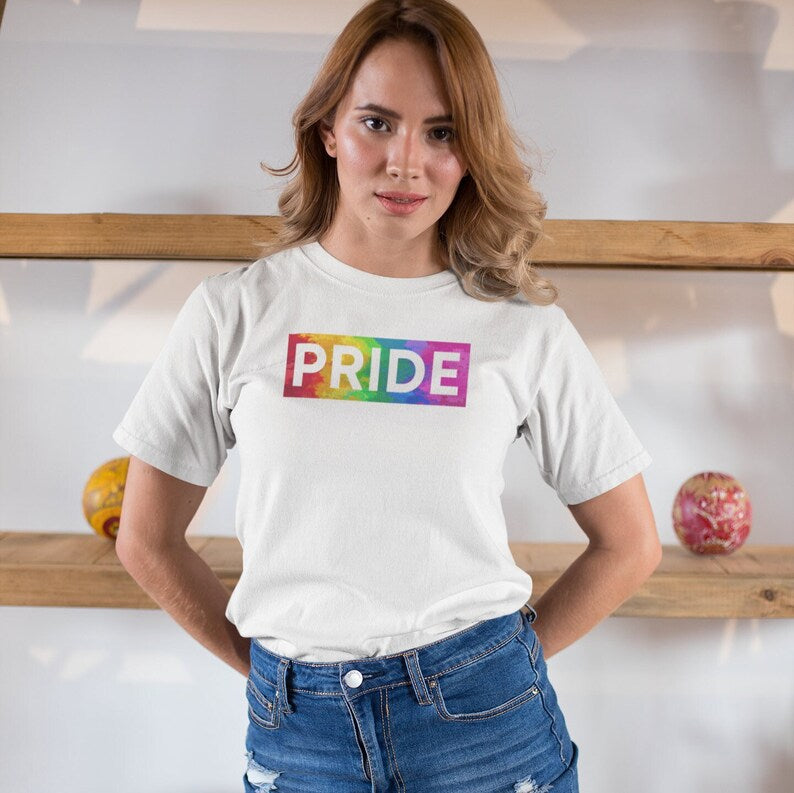 Rainbow Block Pride Tee – Bold, Bright, Unapologetic