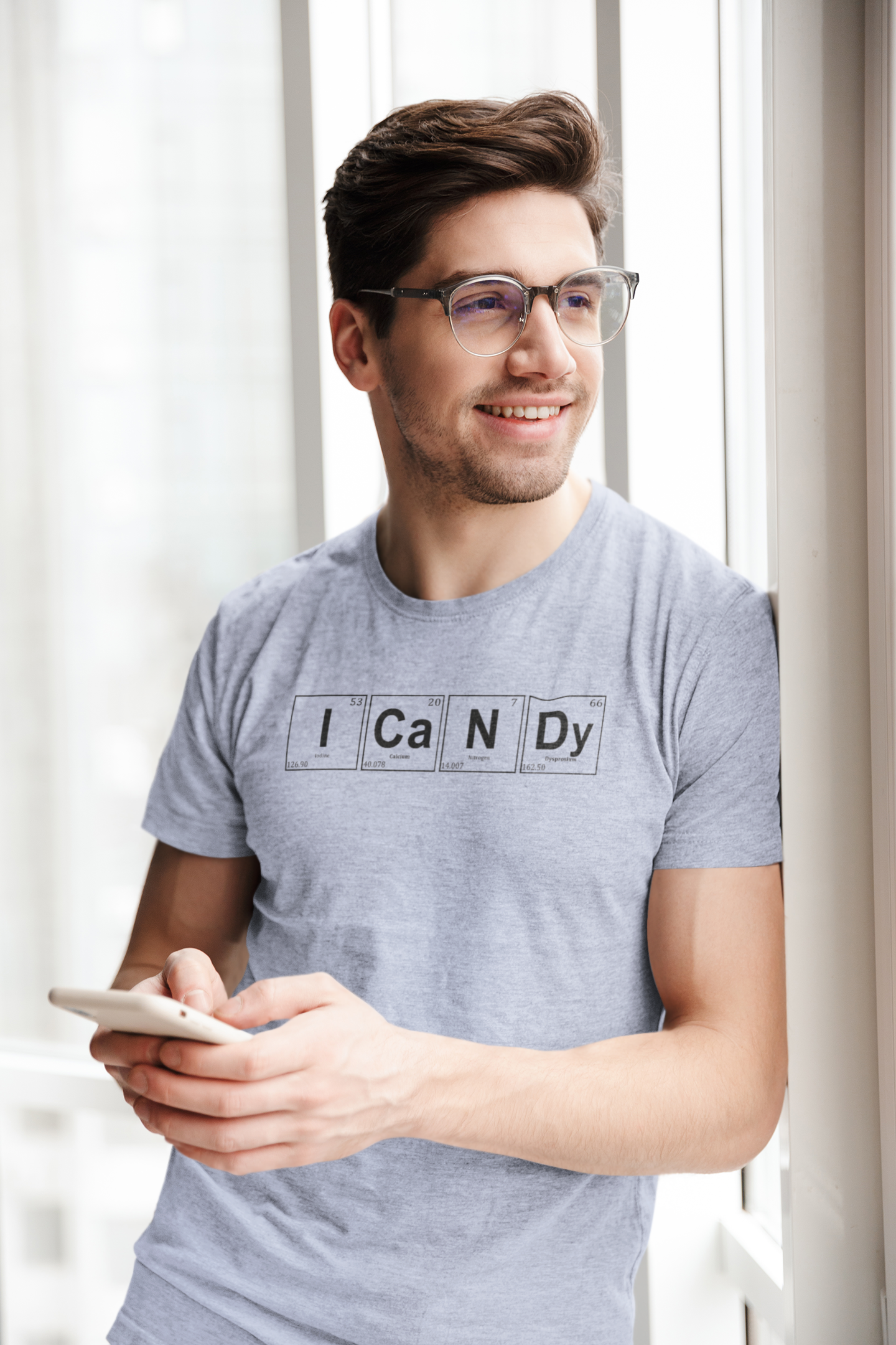 I Candy Periodic Table Science Tee - Stylish Science Apparel for Science Lovers - Pride Majic