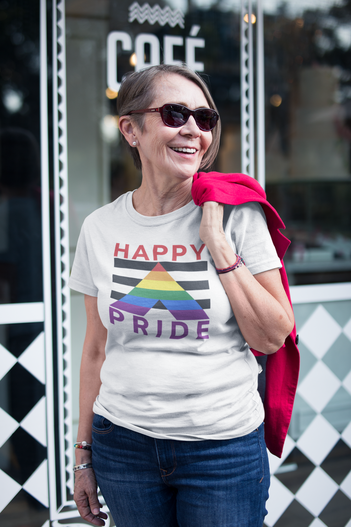 Straight Ally Happy Pride Shirt - Celebrate Pride Month with Ally Support - Pride Majic