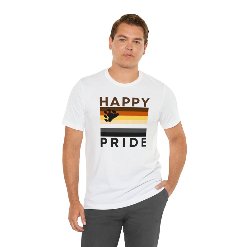 Bear Brotherhood Flag Happy Pride – Tee & Tank