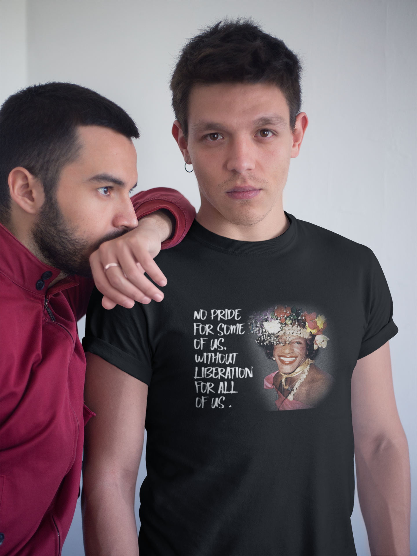 Stonewall Marsha P Johnson Liberation Pride Tee & Tank for Unyielding Support - Pride Majic
