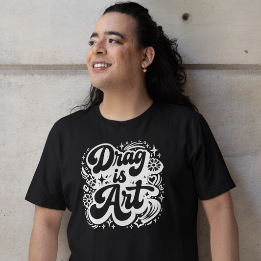 Drag Is Art Pride Beyond Color Tee - Celebrate LGBTQ Identity with Style - Pride Majic