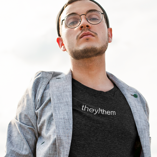 They Them Pronoun Pride Beyond Color - Celebrate Your Identity with Pride - Pride Majic