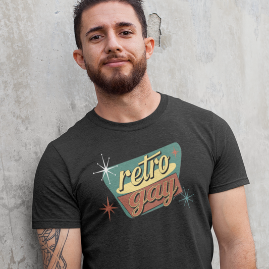 Retro Gay Vintage Inspired Pride Tee