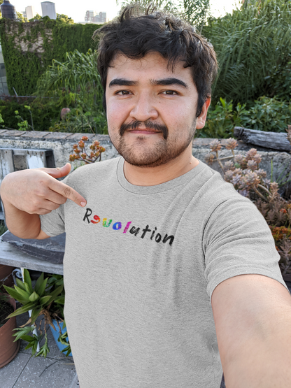 REVOLUTION LGBTQ+ Protest T-Shirt – Stand Up, Speak Out