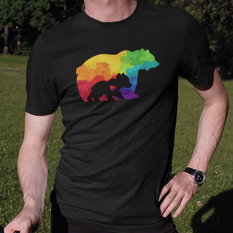 Bear & Cub Pride Tee – Love, Care & Connection