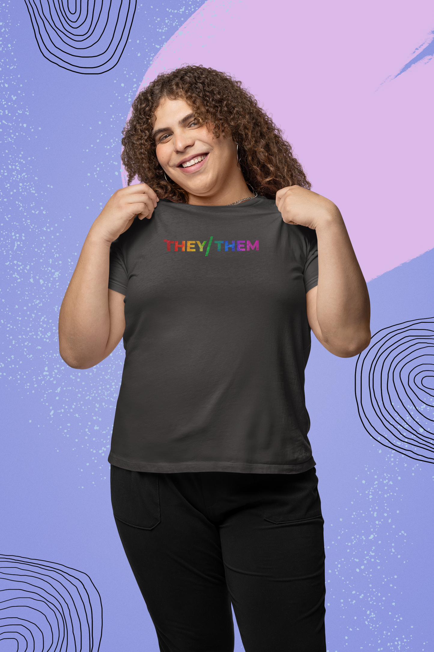 They/Them Pronoun T-Shirt – Wear Your Identity with Pride!