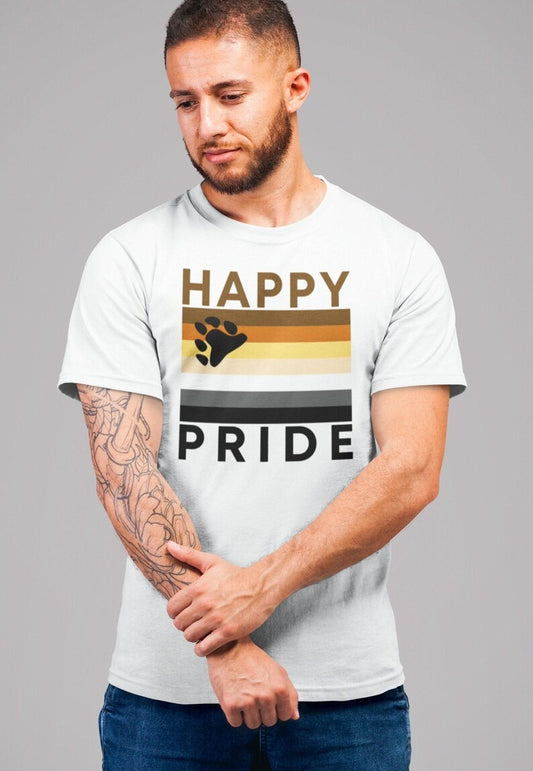 Bear Brotherhood Flag Happy Pride – Tee & Tank