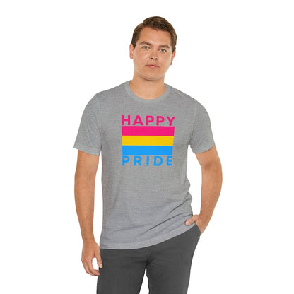 Pansexual Flag Happy Pride – Tee & Tank