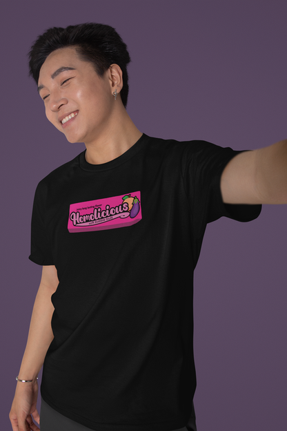 Homolicious Neon Blue T-Shirt – Bubblicious-Inspired Pride Tee