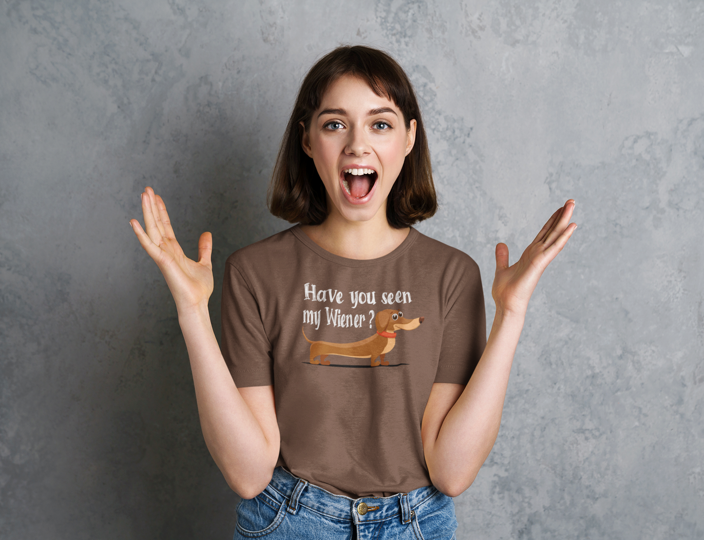 Have You Seen My Wiener?" Graphic Tee – Playful, Cute & Full of Pride