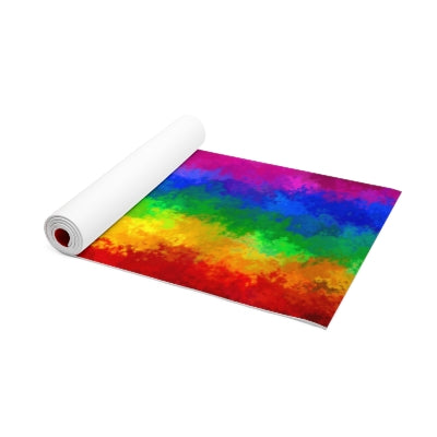 Rainbow Gradient Yoga Mat – Balance, Color, and Pride | PrideMajic.com