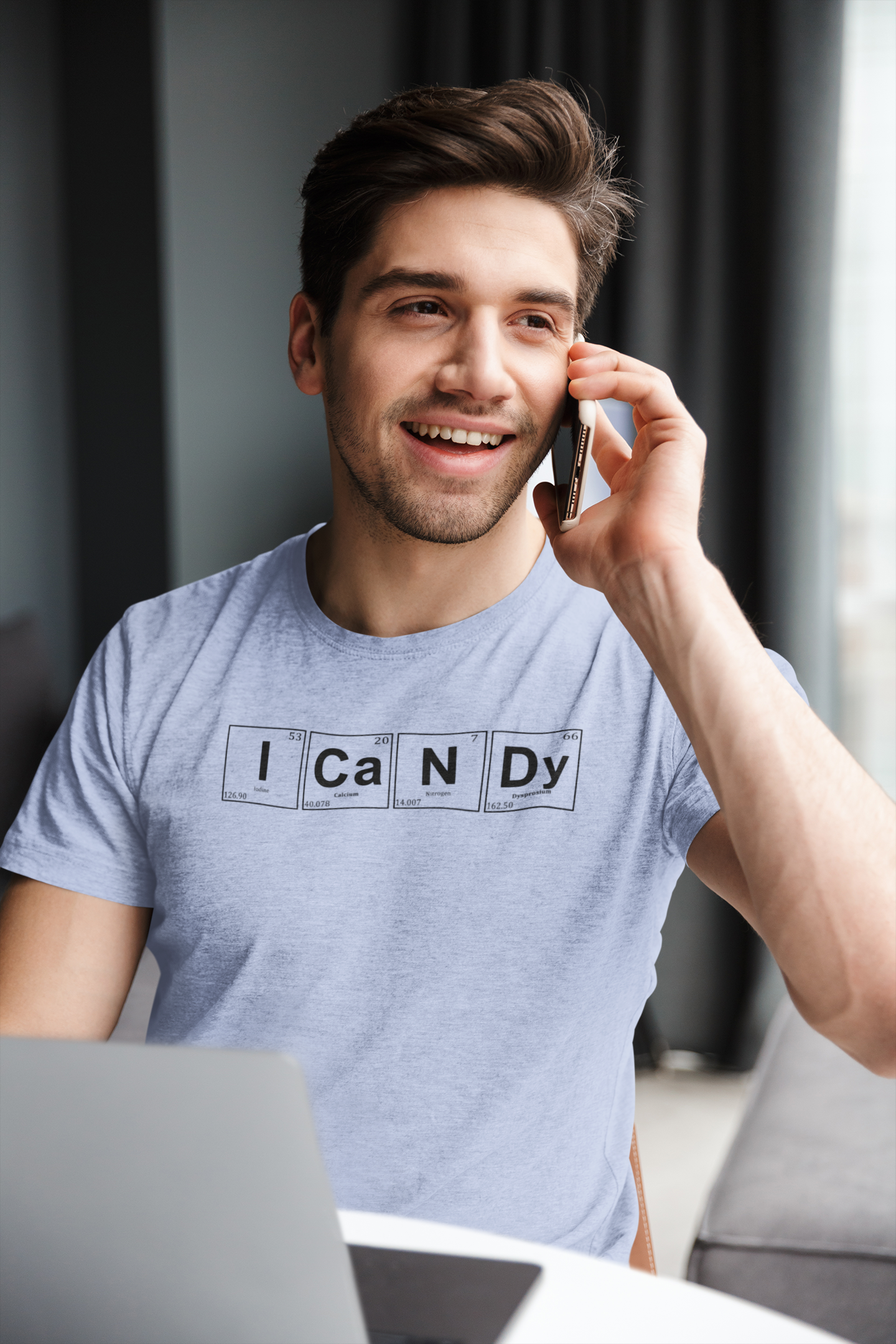 I Candy Periodic Table T-Shirt – Smart, Playful & Full of Pride