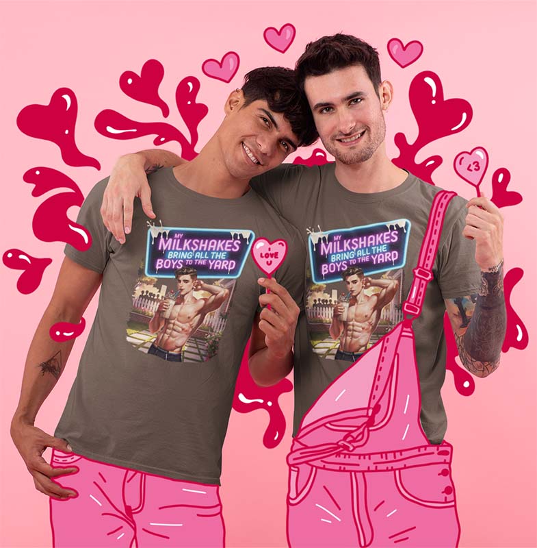 My Milkshakes Bring All the Boys to the Yard Tee – Sweet, Sexy