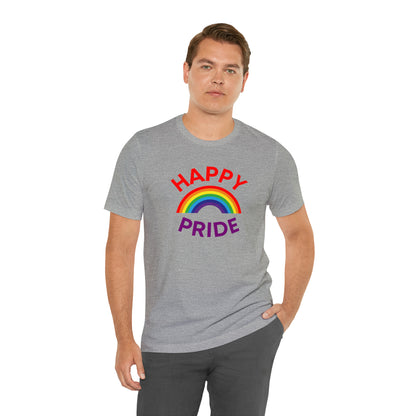 Happy Pride Rainbow Tee – by PrideMajic.com 🌈