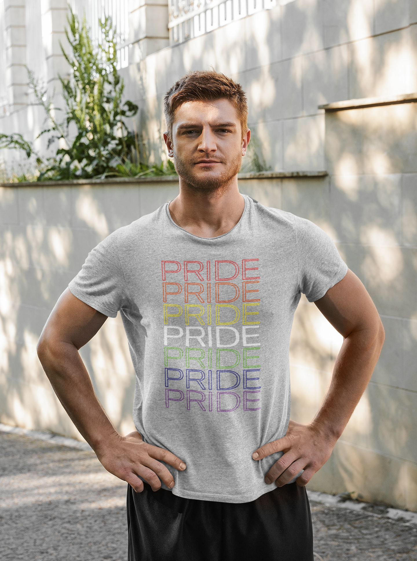 Rainbow Pride Neon T-Shirt – Light Up Your Pride