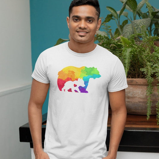 Bear & Cub Pride Tee – Love, Care & Connection