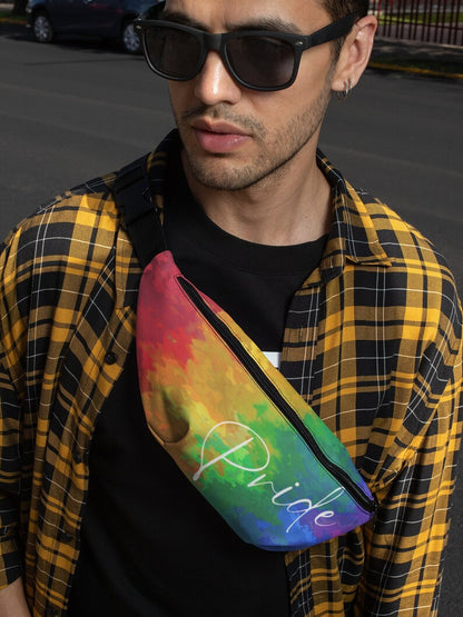 Rainbow Pride Fanny Pack – Belt Bag, Bum Bag, Waist Pack