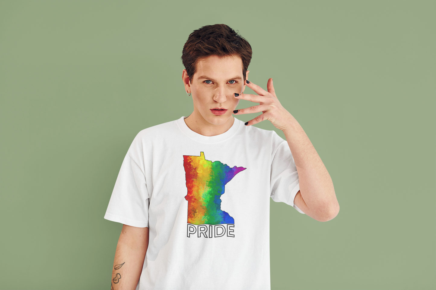 Minnesota Pride Rainbow T-Shirt