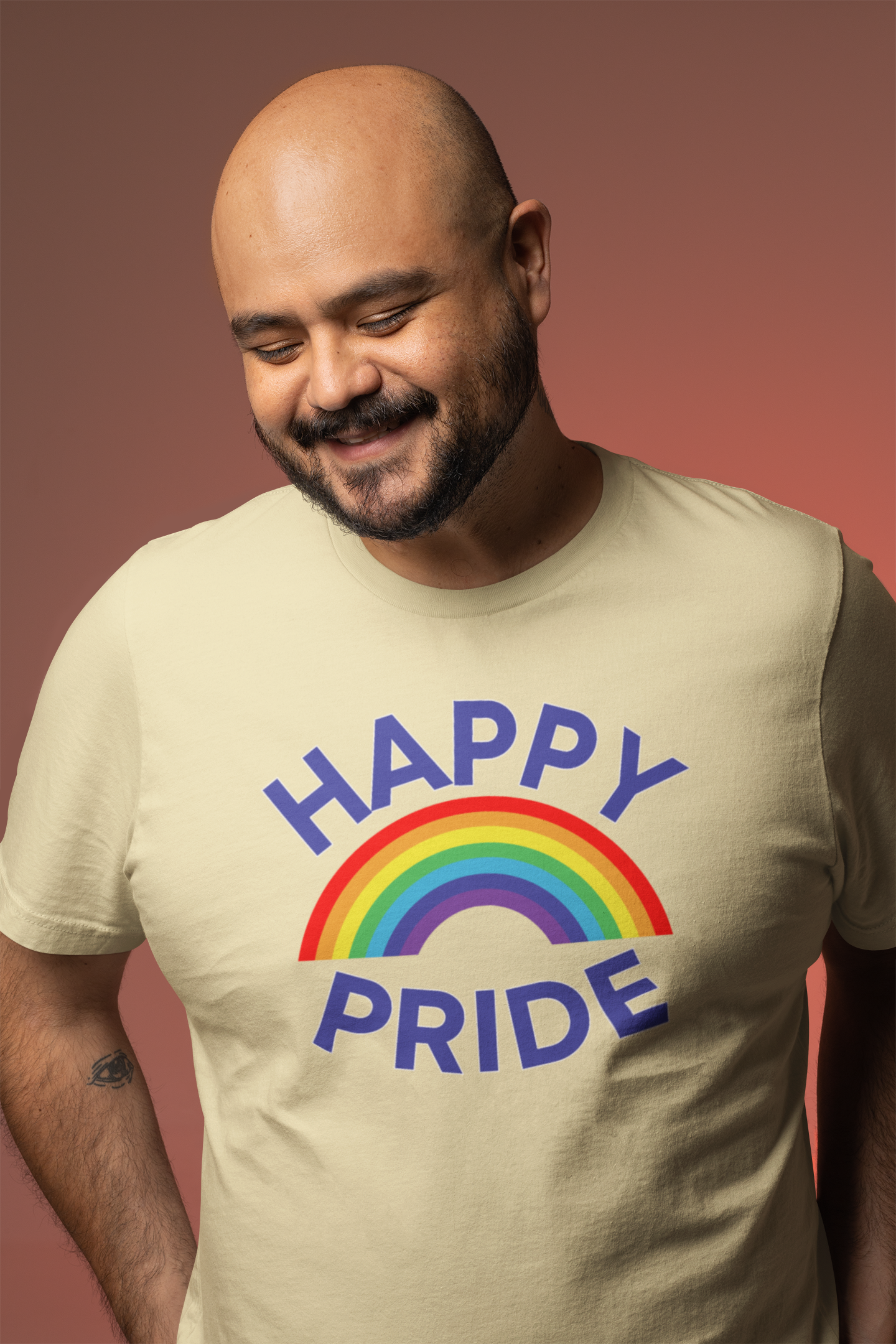 Happy Pride Rainbow Tee – by PrideMajic.com 🌈