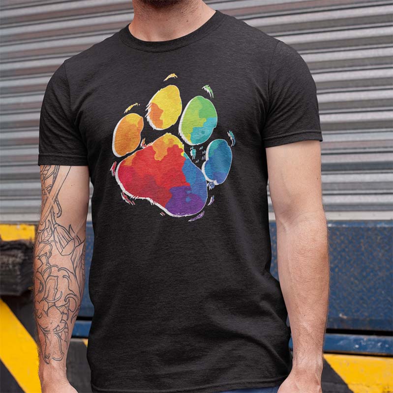 Pup Pride Tee – Unleash Your Colors 🐾🌈