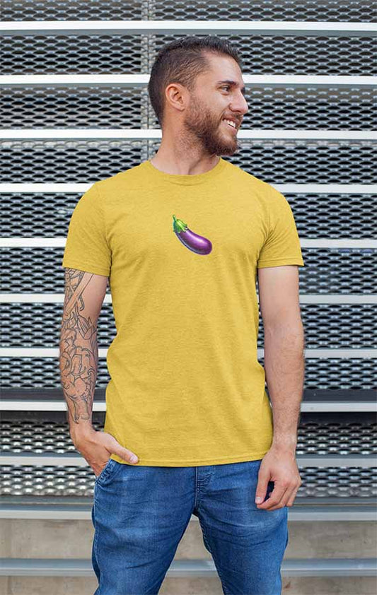 Eggplant Emoji T-Shirt – Bold, Confident, and Unapologetically You