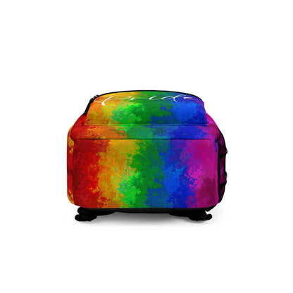 Rainbow Gradient Pride Backpack – Bold, Bright & Built to Last!