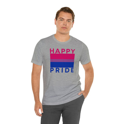 Bisexual Flag Happy Pride Tee & Tank