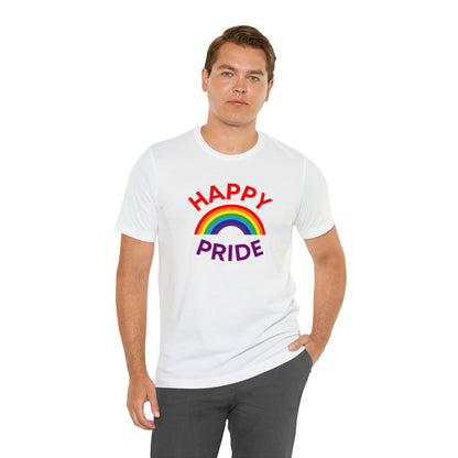 Happy Pride Rainbow Tee – by PrideMajic.com 🌈