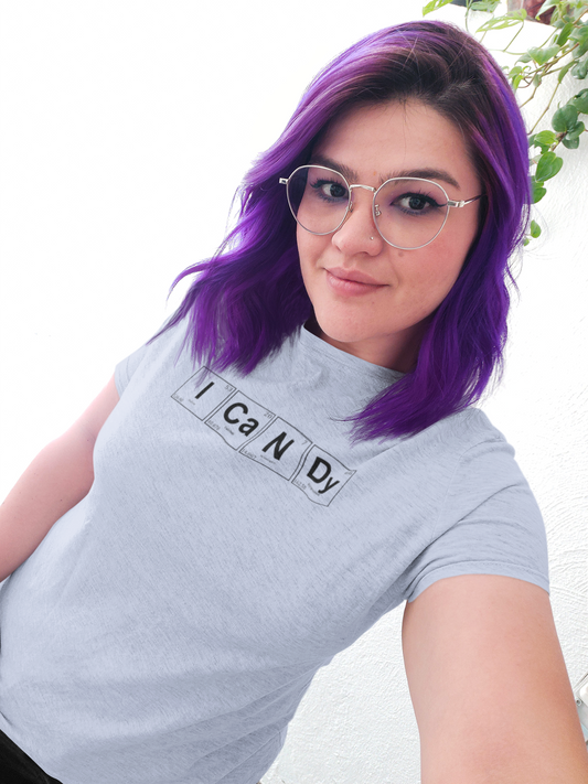 I Candy Periodic Table T-Shirt – Smart, Playful & Full of Pride