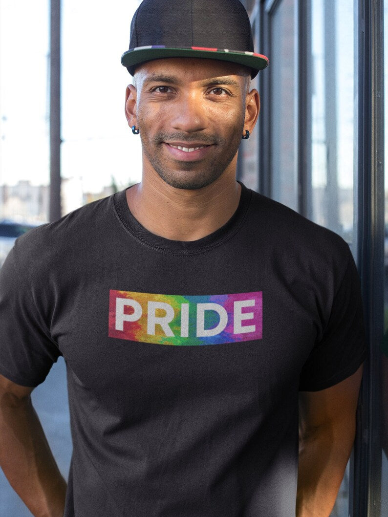 Rainbow Block Pride Tee – Bold, Bright, Unapologetic