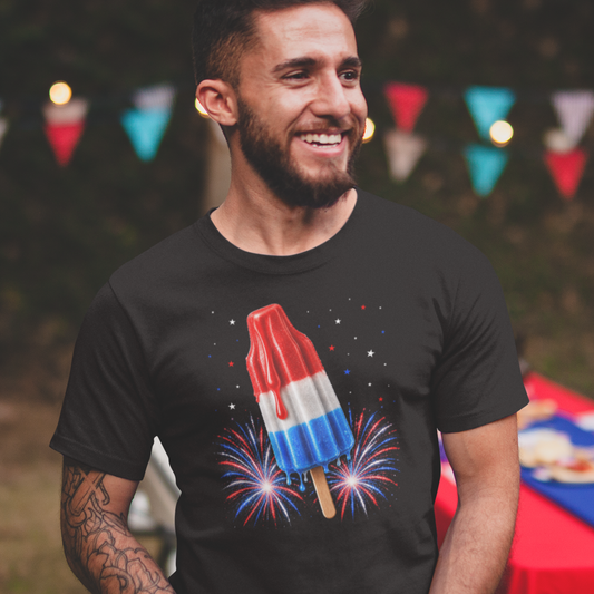 4th of July Graphic Independence Tee - Celebrate Freedom with Fun and Flair