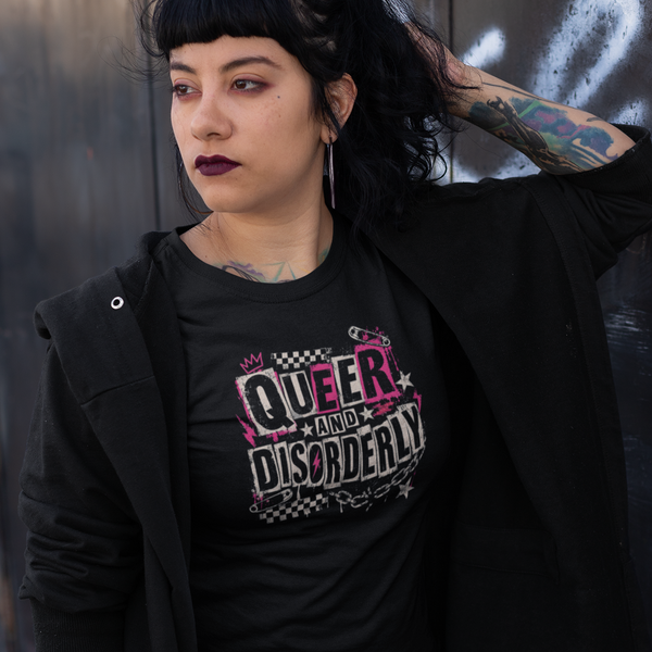 Queer and Disorderly Punk Pride Tee